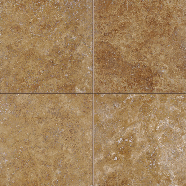 Walnut Dark Honed Filled Travertine Tile 12×12 Image