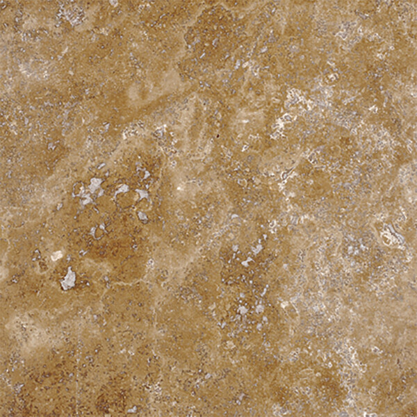 Walnut Dark Honed Filled Travertine Tile 4×4 Image