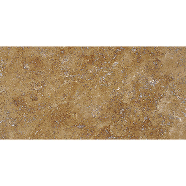 Walnut Dark Honed Filled Travertine Tile 12×24 Image