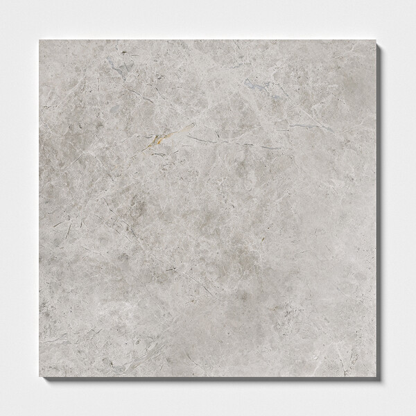 Silver Shadow Polished Marble Tile 24×24 Image