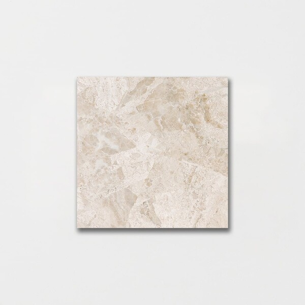 Diana Royal Honed Marble Tile 5 1/2×5 1/2 Image