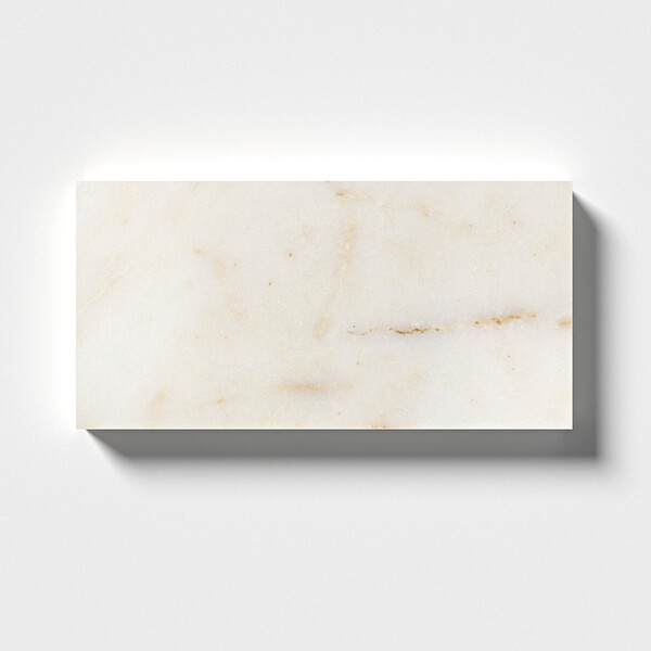 Afyon Sugar Polished Marble Tile 2 3/4×5 1/2 Image
