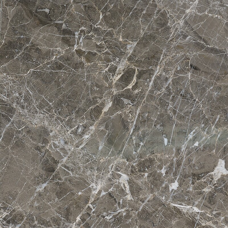 Arctic Gray Polished Marble Tile 18x18