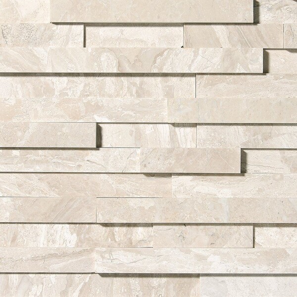 Diana Royal Honed Marble Wall Decos Elevations Pattern Image