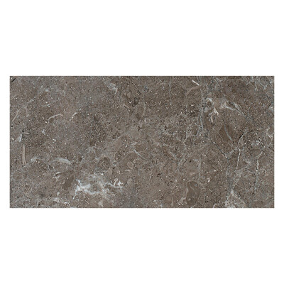 Silver Drop Honed Marble Tile 12x24