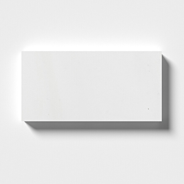 Aspen White Honed Marble Tile 2 3/4×5 1/2 Image