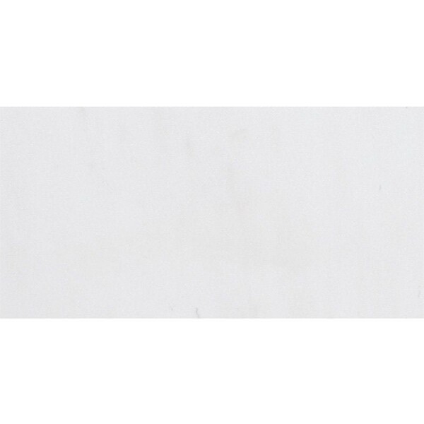 Aspen White Polished Marble Tile 12×24 Image