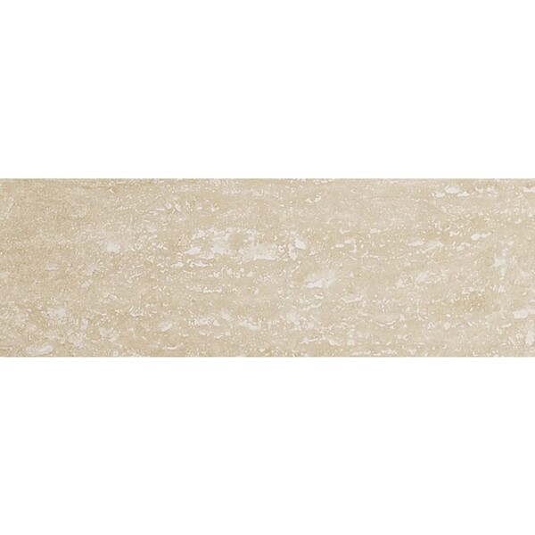 Ivory Vein Cut Honed Filled Subway Travertine Tile 4×12 Image