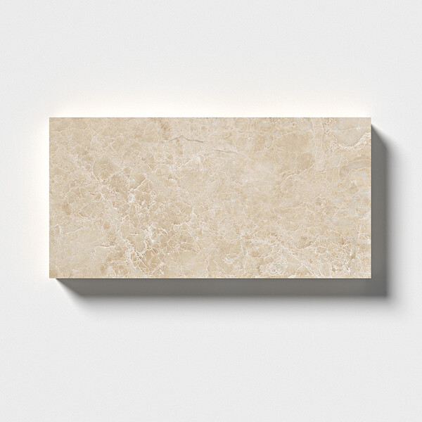 Cappuccino Polished Marble Tile 2 3/4×5 1/2 Image