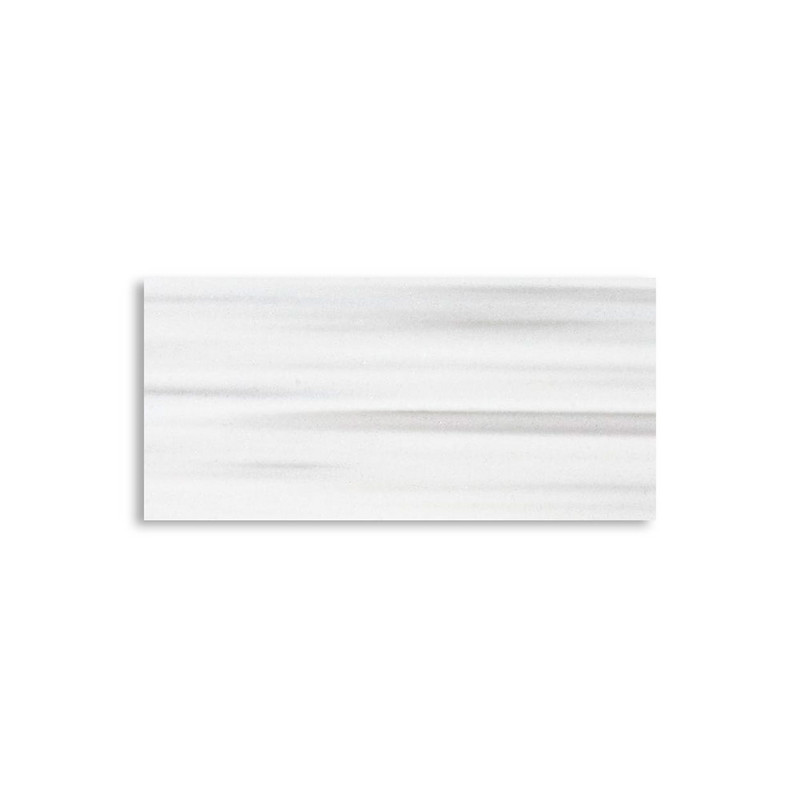 Frost White Polished Marble Tile 2 3/4x5 1/2