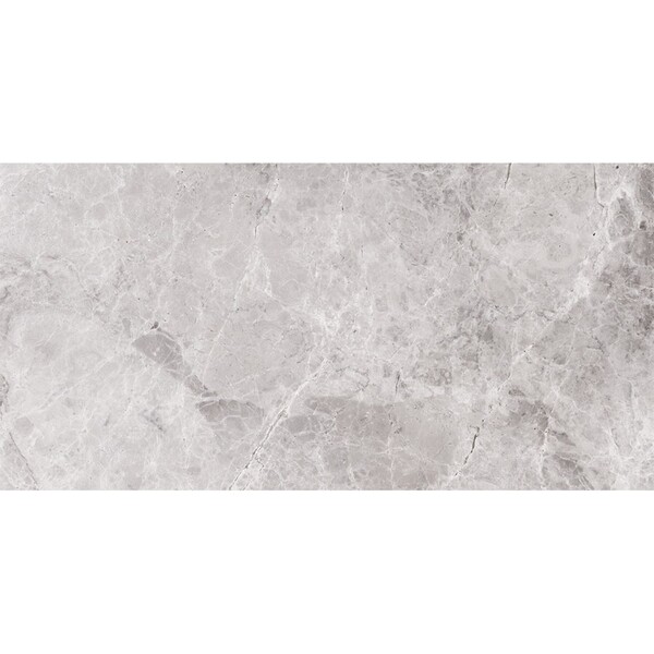 New Tundra Gray Polished Marble Tile 12×24 Image