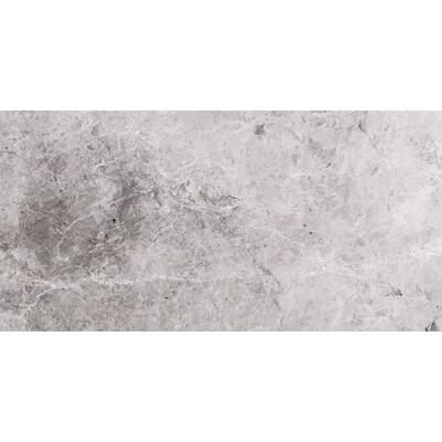 New Tundra Gray Honed Marble Tile 12x24