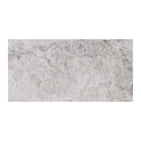 New Tundra Gray Polished Marble Tile 2 3/4×5 1/2 Image