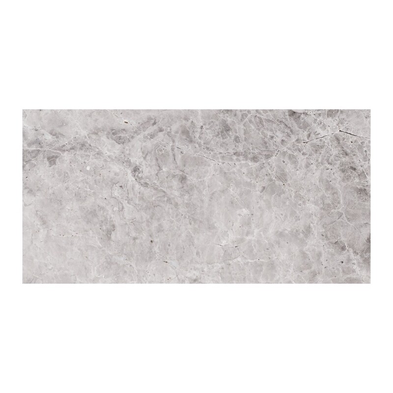 New Tundra Gray Polished Marble Tile 2 3/4x5 1/2