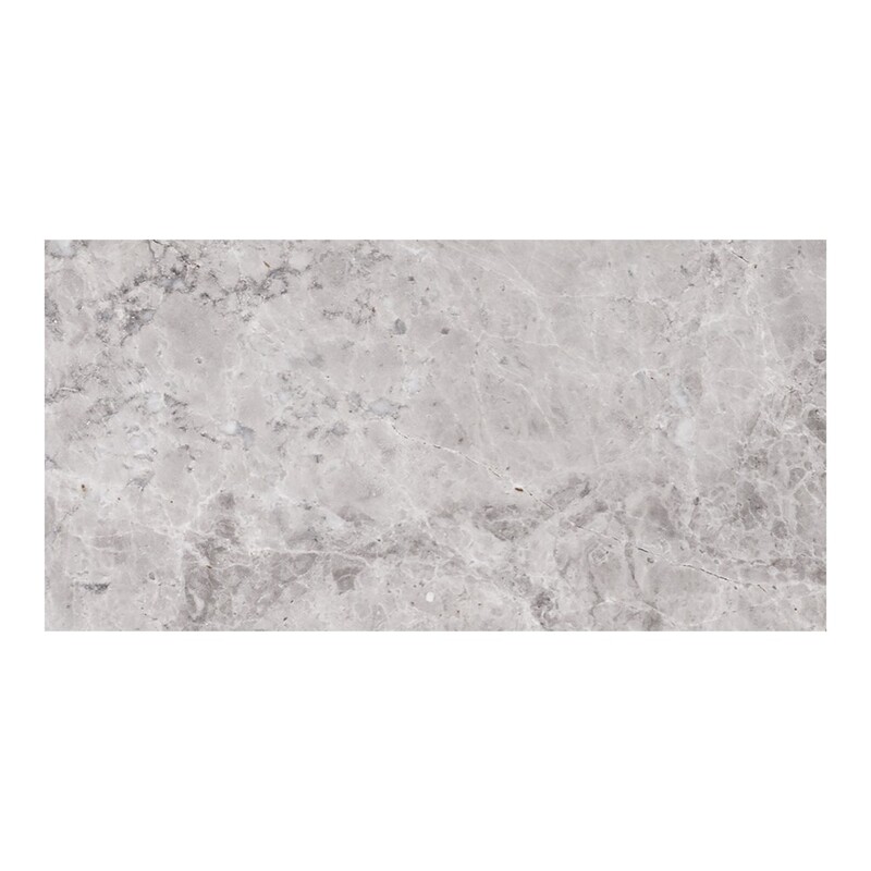 New Tundra Gray Honed Marble Tile 2 3/4x5 1/2