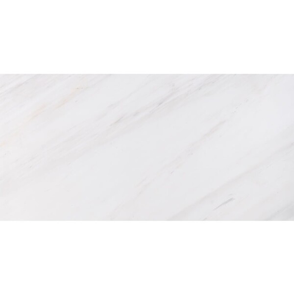Snow White Honed Marble Tile 2 3/4×5 1/2 Image