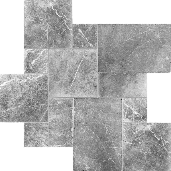 Iris Black Cottage Marble Patterns Versailles Pattern Image