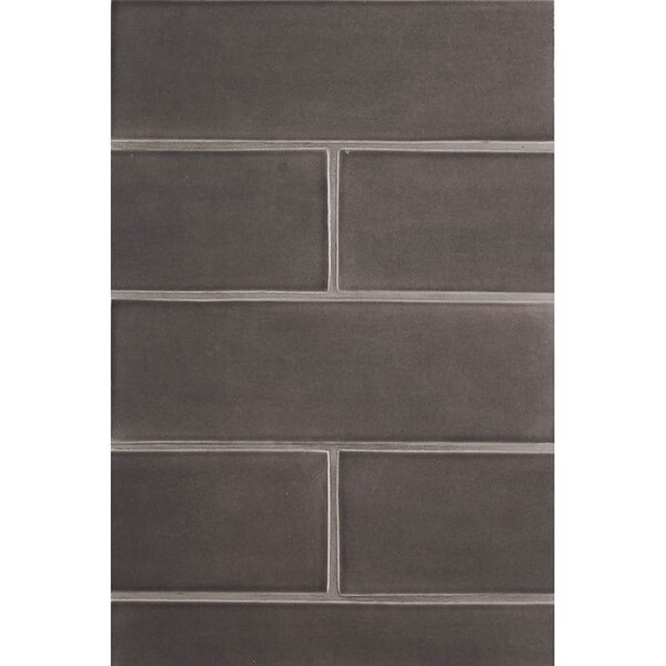 Barn Glossy Subway Ceramic Tile 4×12 Image
