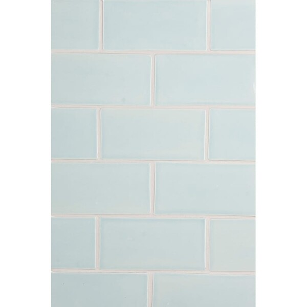 Jules Glossy Subway Ceramic Tile 3×6 Image