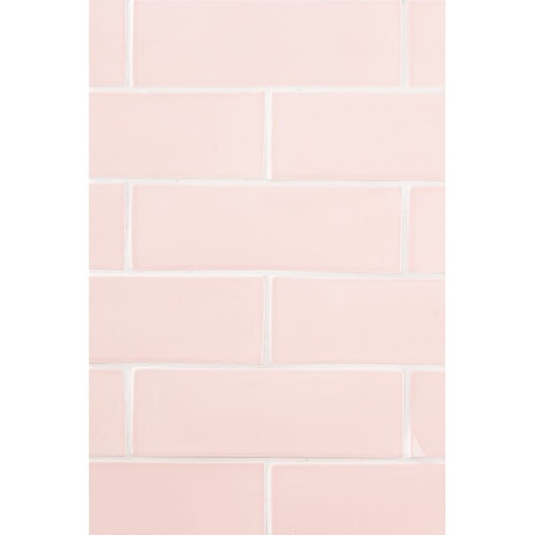 Rosie Glossy Subway Ceramic Tile 3×9 Image