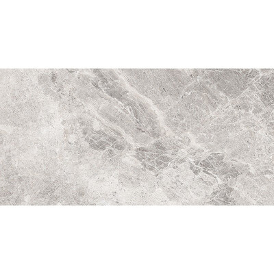 Fusion Gray Polished Marble Tile 24x48
