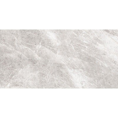 Fusion Gray Polished Marble Tile 12x24
