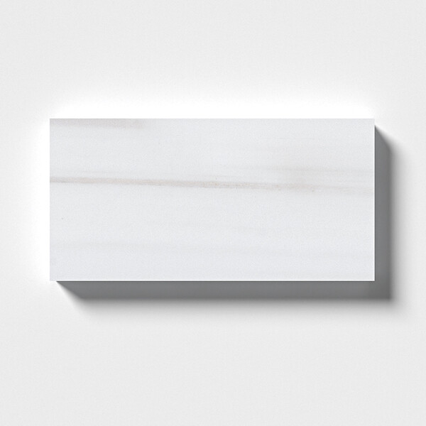 Bianco Dolomiti Polished Marble Tile 2 3/4×5 1/2 Image