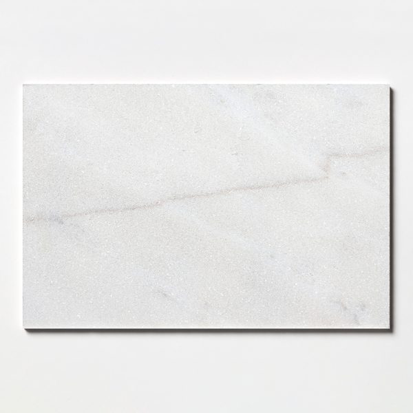 Fantasy White Leather Marble Tile 16×24 Image