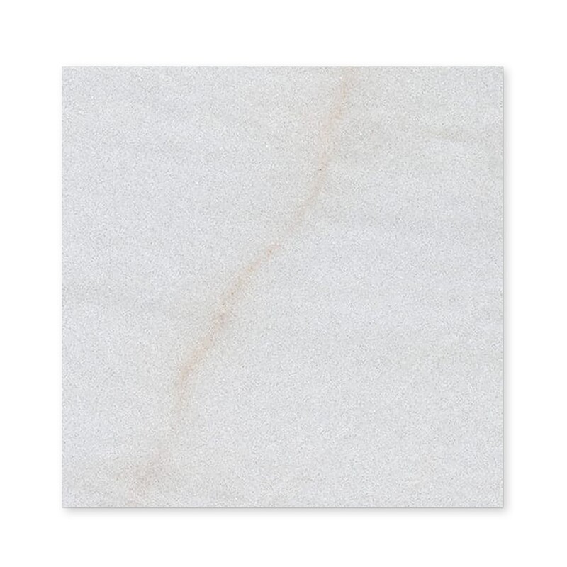 Fantasy White Leather Marble Tile 16x16