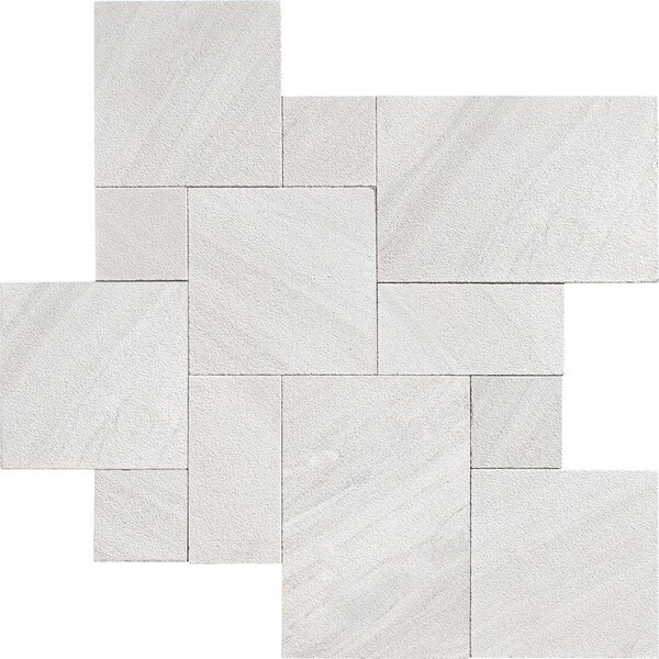 Skyline Vein Cut Textura Marble Pavers Versailles Pattern Image