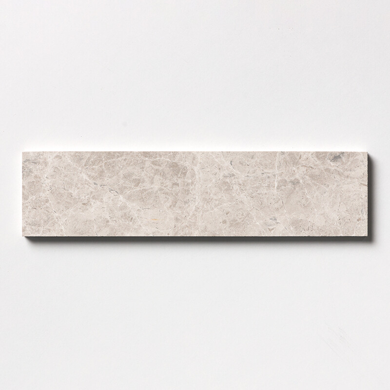Silver Shadow Honed Subway Marble Tile 3×12