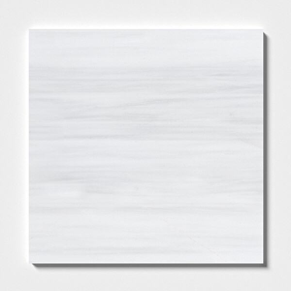 Bianco Dolomiti Classic Honed Marble Tile 18×18 Image