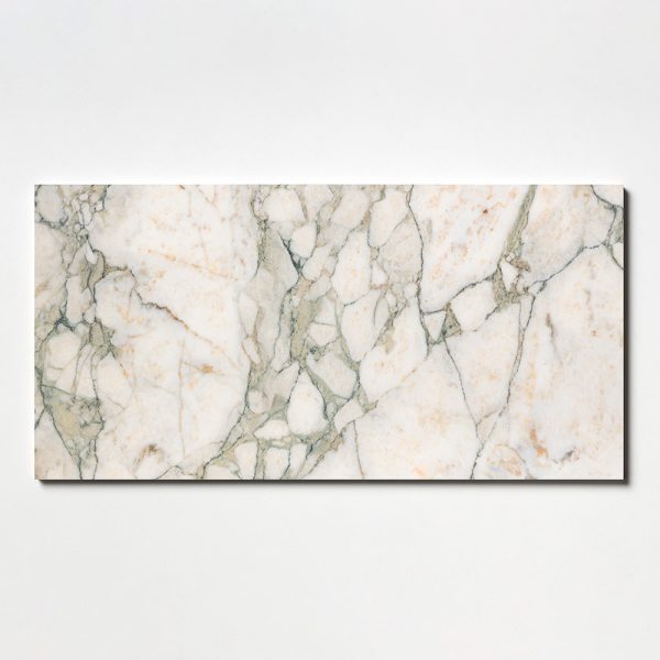 Calacatta Green Classic Polished Marble Tile 12×24 Image