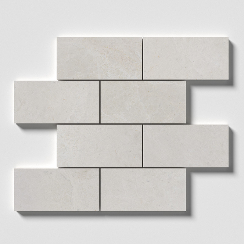 Vanilla Honed Marble Tile 2 3/4x5 1/2
