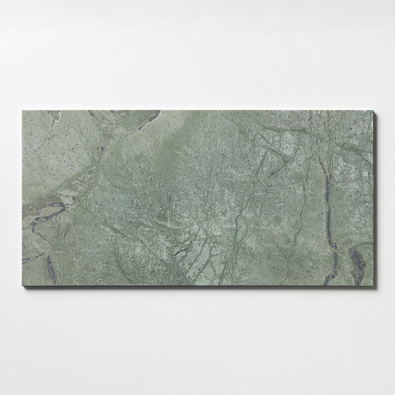 Verde Tia Honed Marble Tile 12x24