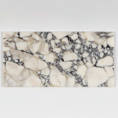Calacatta Picasso Honed Marble Tile 12x24