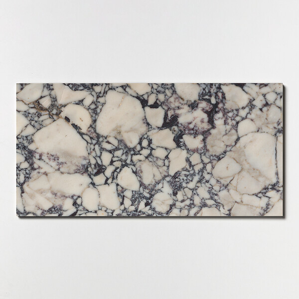 Calacatta Picasso Honed Marble Tile 12×24 Image