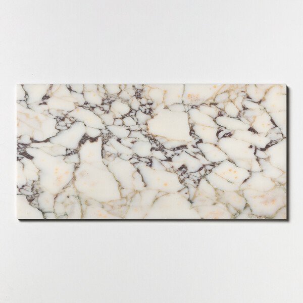 Calacatta Picasso Polished Marble Tile 12×24 Image
