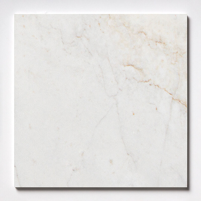 White Pearl Honed Marble Tile 18x18