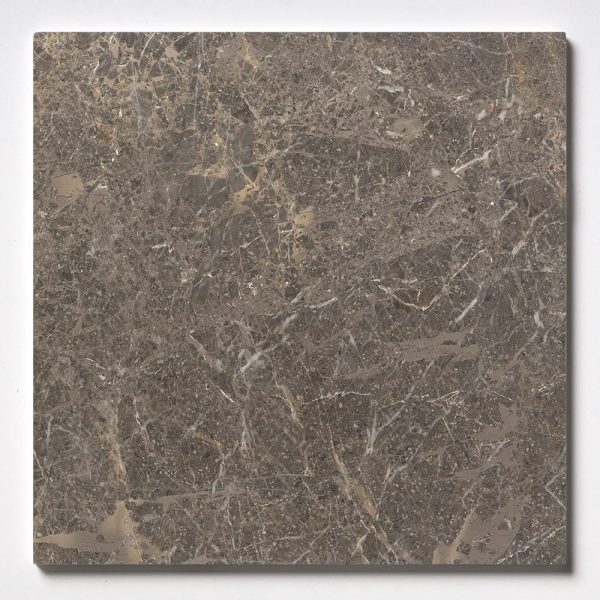Silver Drop Honed  Marble Tile 12×12 Image
