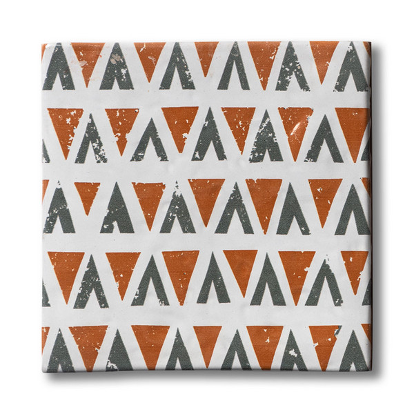 Zuni 2 Square 1/2 Glazed Ceramic Tile 6×6 Image