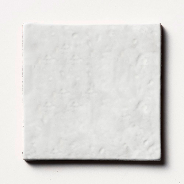 Antique White Square 1/2 Glazed Ceramic Tile 6×6 Image