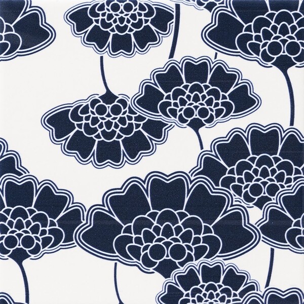 Kiku Matte Ceramic Tile 6×6 Image