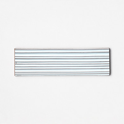 Sky Glossy Legato Thin Brick Wall Decos 2 1/4×7 7/8 Image