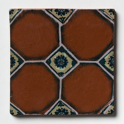 Dutchess Glossy Terracotta Tile 6x6