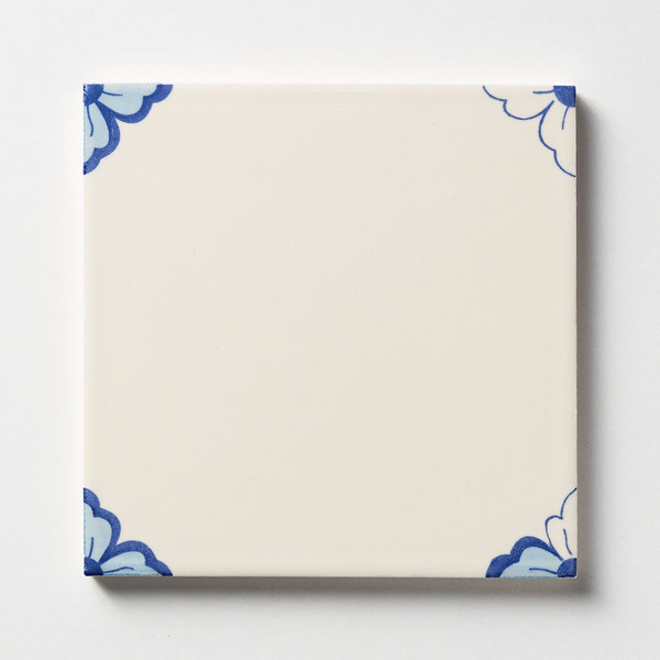 Gelosia Blanc Glazed Ceramic Tile 6×6 Image