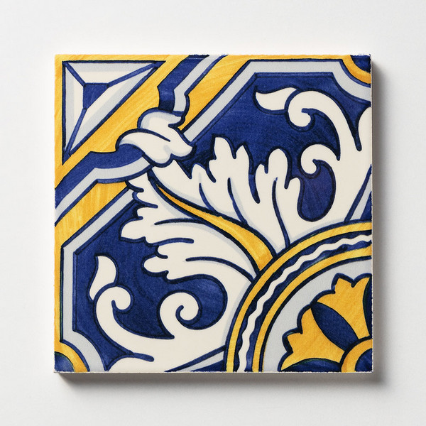 Kaleidescope Multi Color Pattern 122m Glazed Ceramic Tile 6×6 Image