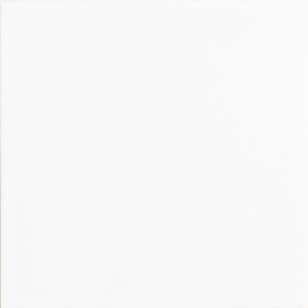 White Glossy Ceramic Tile 6×6 Image