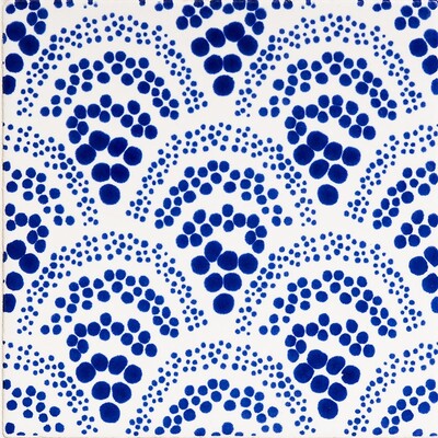 Pure White, Iris Matte Chou Chou Ceramic Tile 6×6 Image