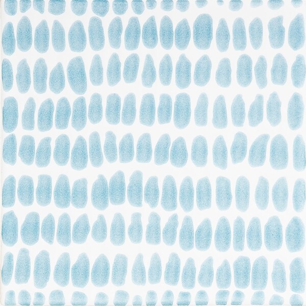 Snow White, Ocean Glossy Albert Ceramic Tile 6×6 Image